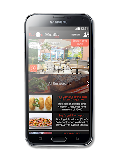 Eat Out Manila app for Android