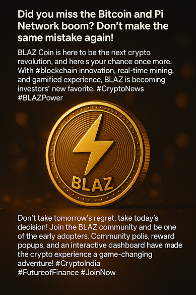 BLAZ - It’s not just a token—it’s a movement