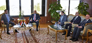 حلمي يستقبل وزير النقل العراقي لتعزيز التعاون المشترك