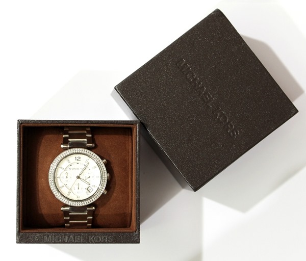 ParkerSilverWatchMichaelKors