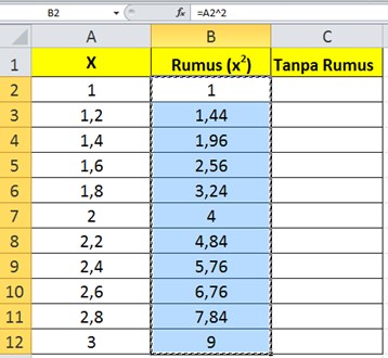 Cara Mengcopy Angka Di Excel Tanpa Rumus