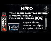 Concorso Hipro "Vinci la tua palestra preferita" : ogni giorno voucher da 80€