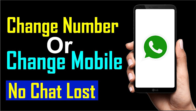 Change your WhatsApp number without losing your data