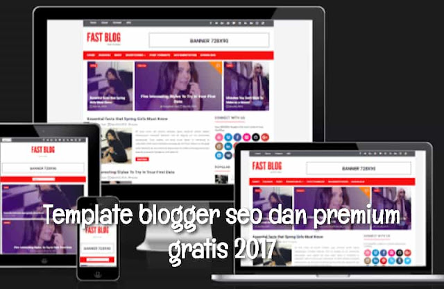 Template blogger seo dan premium gratis 2017