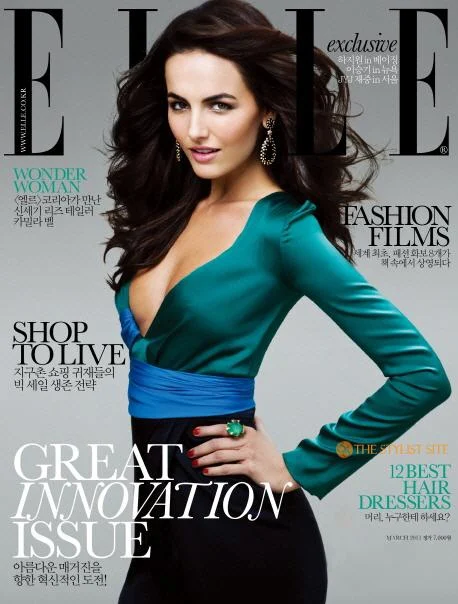 Camilla Belle in the Gucci Spring 2011 collection for Elle Korea, March 2011