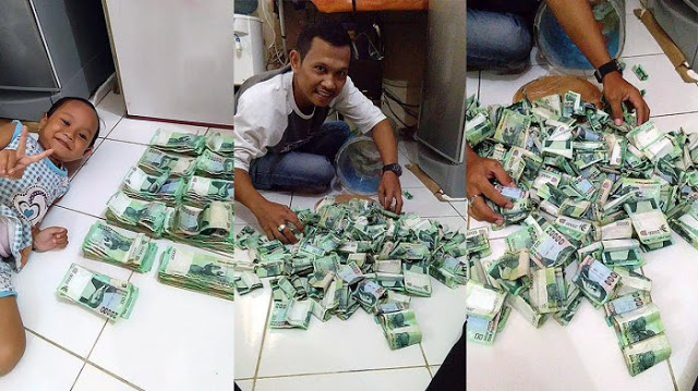 Viral, Uang Untuk Beli Rokok Di Tabung Hingga dapat Beli Motor 