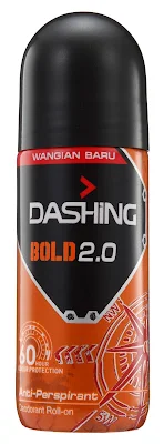 DASHING ADVENTURER 2.0  THE FIRST BREAKTHROUGH INNOVATION IN MALAYSIA-Dashing Deodorant Roll-Ons 40ml BOLD 2.0 