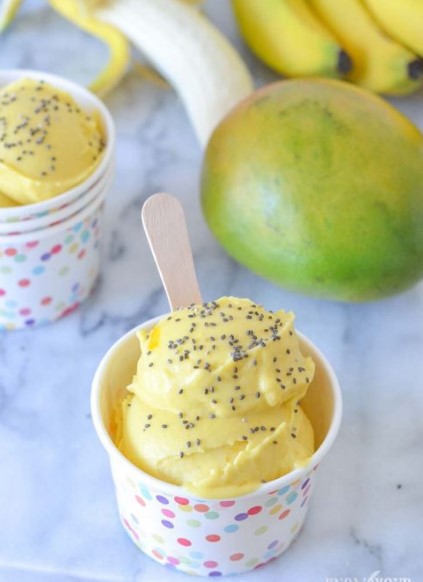 Creamy Mango Ice Cream