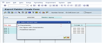 Vendor Aging Analysis Through SAP Report Painter