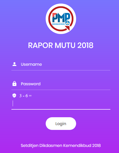 cara cetak raport pmp tahun 2018