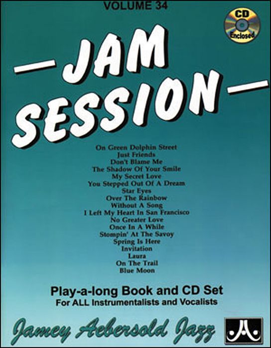Baixos E Contrabaixos Jamey Aebersold Vol 34 Jam Session