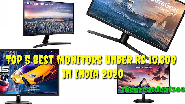 Top 5 Best Monitors Under Rs 10,000 In India 2020