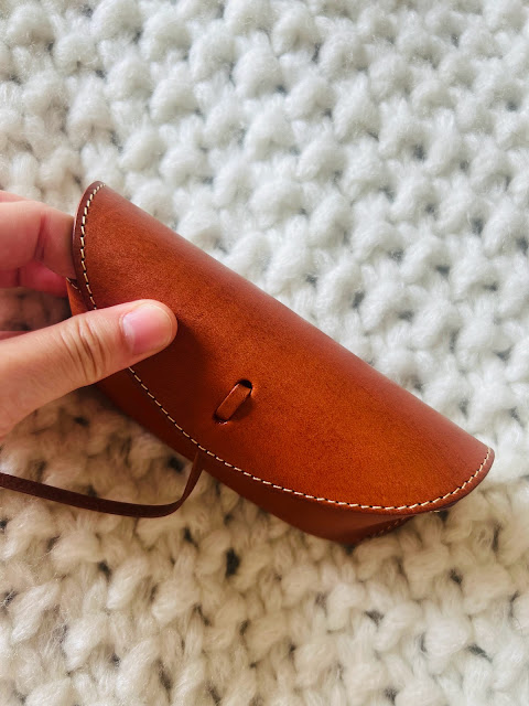 Salt & Hide Glasses Leather Case,trendhim,trendhim blog review,trendhim reviews, leather glasses case buffalo, gifts for men glasses