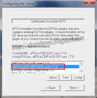 configuring the cdrom - Cara Setting Pengaturan Configuration ePSXe 1.8.0  by sharehovel