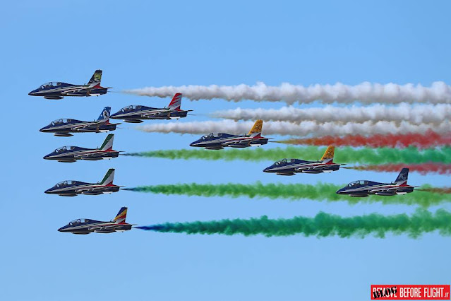 Frecce Tricolori MotoGP Misano Valentino