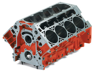 Drag Racer  LSX 454 R Crate Engine from GM Performance Parts
