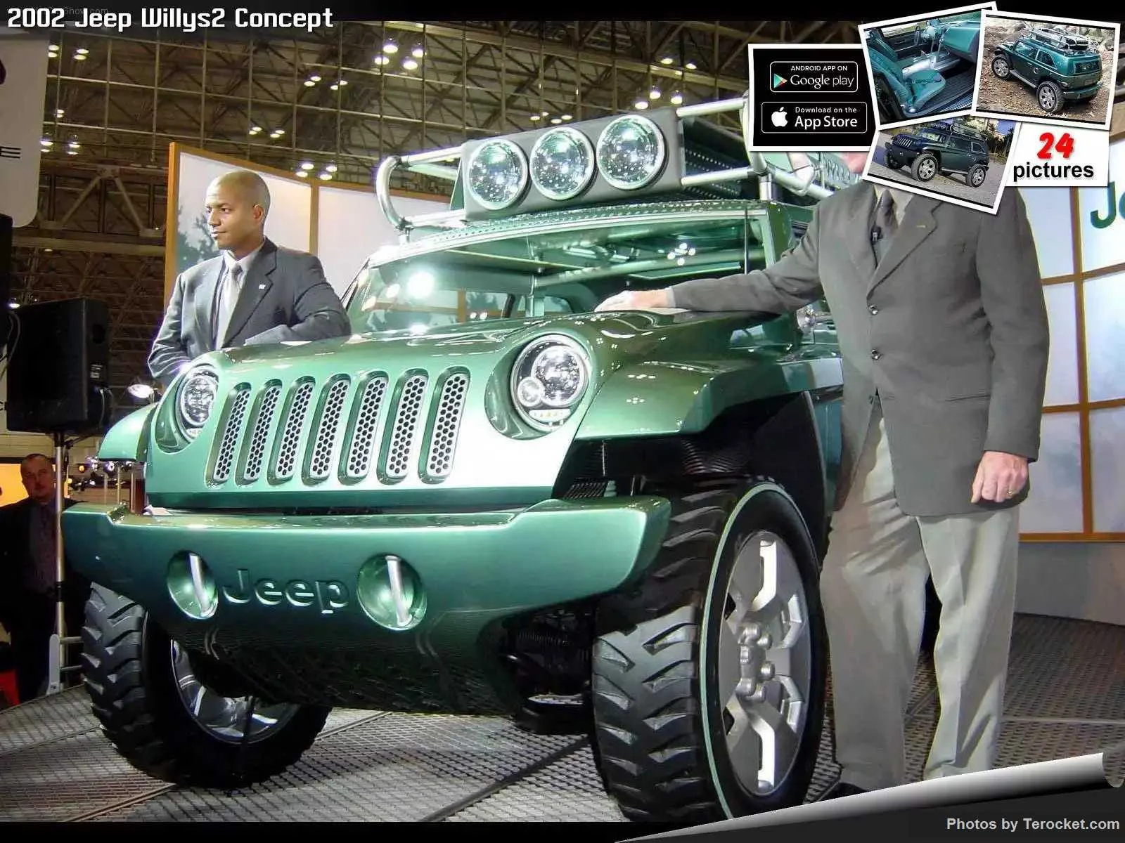 Hình ảnh xe ô tô Jeep Willys2 Concept 2002 & nội ngoại thất