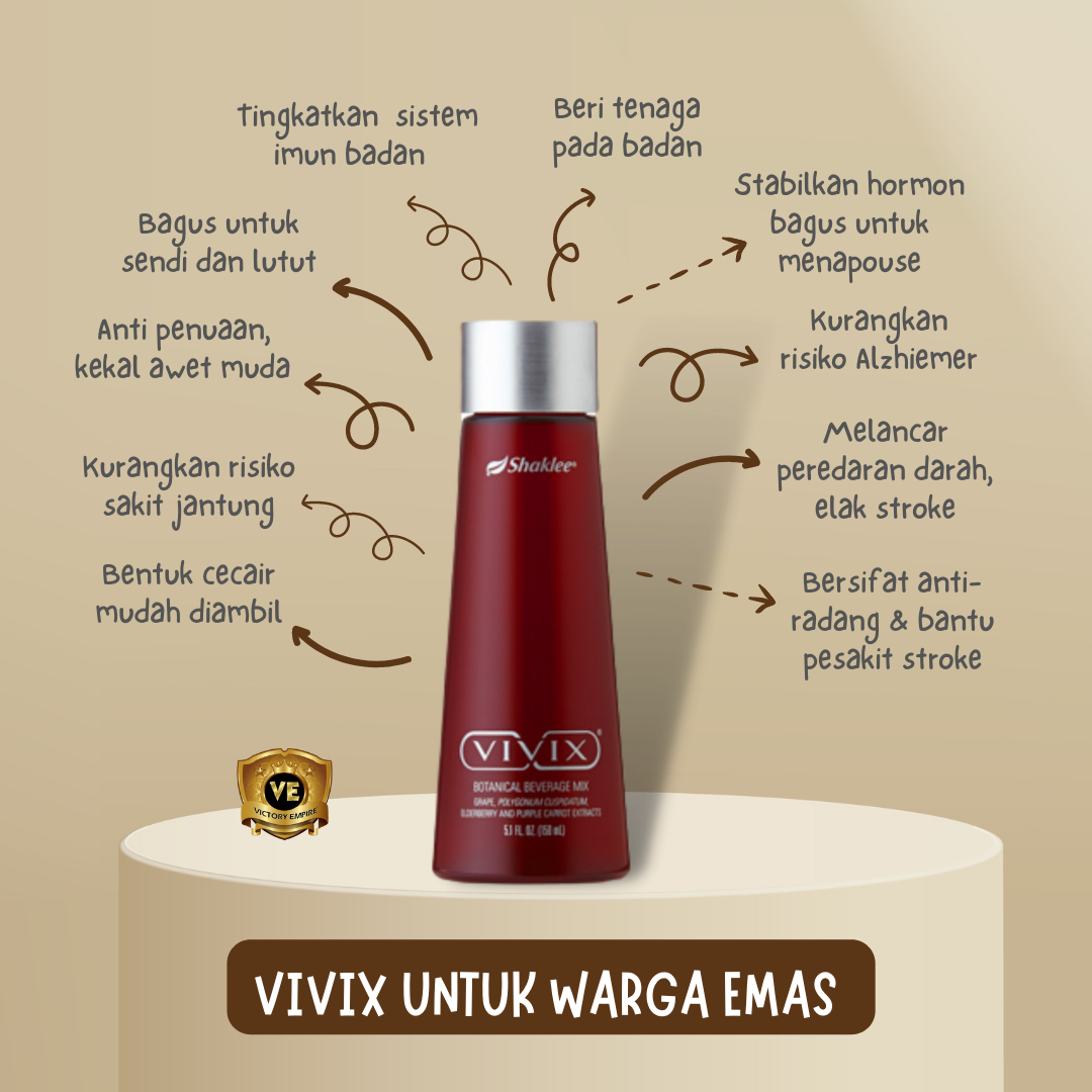 vivix shaklee untuk orang tua