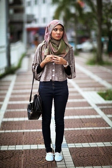 Style Hijab Untuk Cewek Tomboy  Ngeblog-Bareng