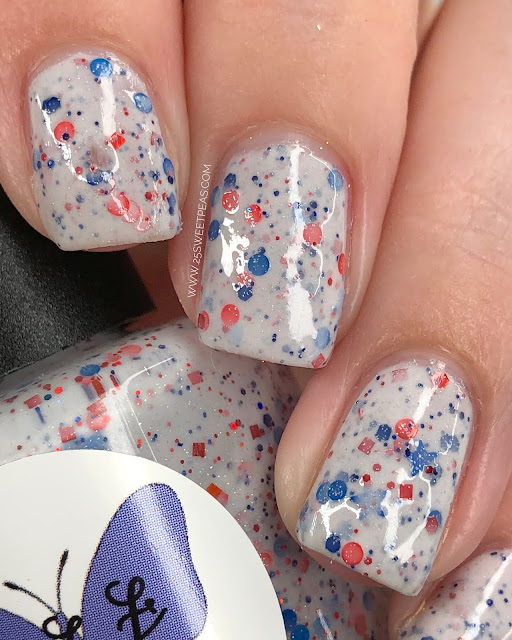 MLF Lacquer Bless the USA 25 Sweetpeas