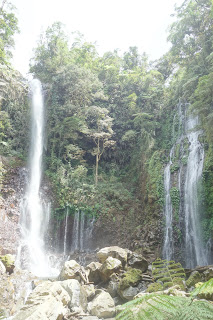 les cascades vers Kanlaon