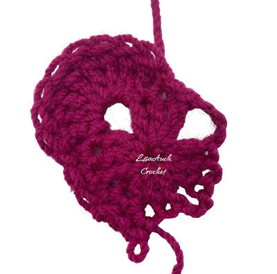 Heart Granny Square Written Crochet Pattern and Tutorial FREE