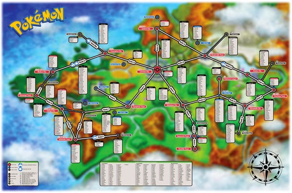 Pokemon X & Y Pokemon Locations by Route Image 2