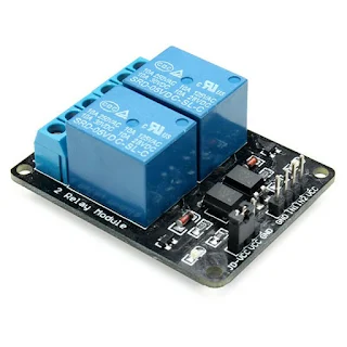 Relay Module With Optocoupler Protection DC5V 2 Way 2CH Channel 250V 10A3Pcs DC5V hown - store
