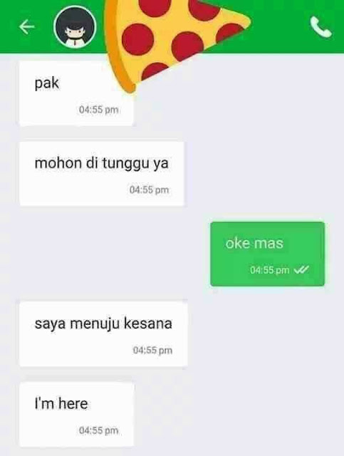 11 Chat Kocak 'Driver Ojek Online dengan Pelanggan' Ini Bikin Ketawa Ngakak