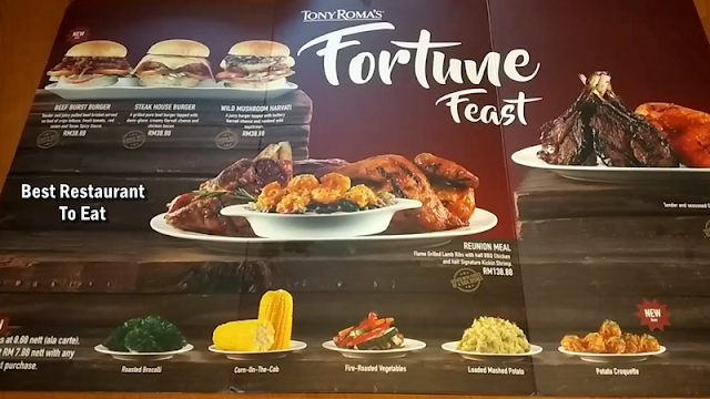 Tony Romas Chinese New Year 2019 Promotion  - Fortune Feast