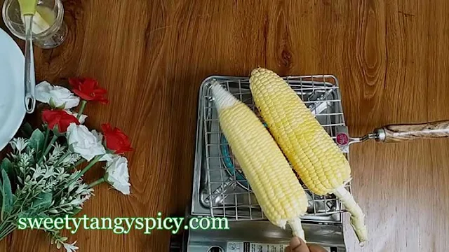 Grilling Corn: Developing Grill Marks and Char