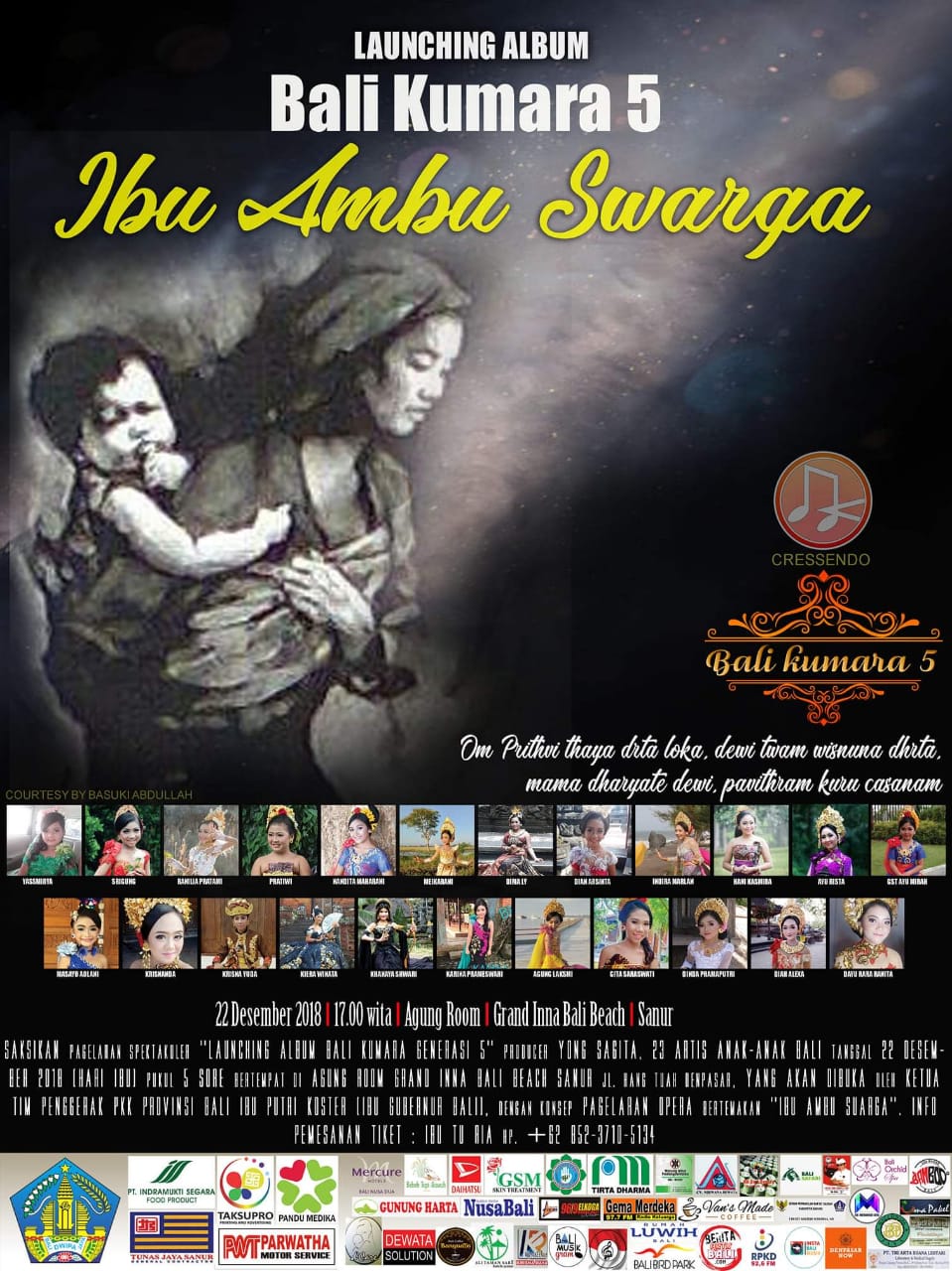 Launching Album Bali Kumara 5 Ibu Ambu Swarga BERITA ARTIS BALI COM