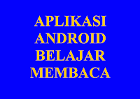 Aplikasi Android Belajar Membaca