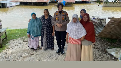 Polsek Bangkinang Barat Melakukan Cooling Sistem dan Himbauan Kamtibmas 