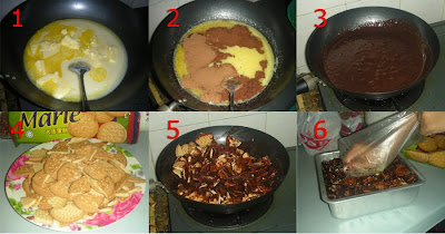 Resepi Bondaku: RESEPI : Kek Batik Biskut Marie