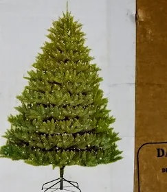 Royal Fir Pre Lit Christmas Tree - OKC Craigslist Garage Sales