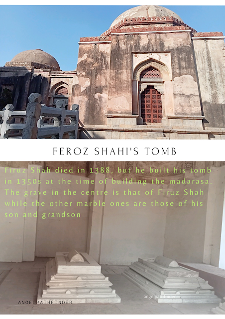 Tomb of Firuz Shah Tughlaq at Hauz-Khas Delhi