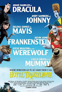 Dracula (Adam Sandler) builds this hotel (thus the name Hotel Trasylvania) . (hoteltransylvania )