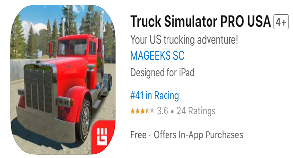 Truck Simulator PRO USA mobile android iOS apk ...