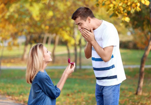 Pedir matrimonio a un hombre