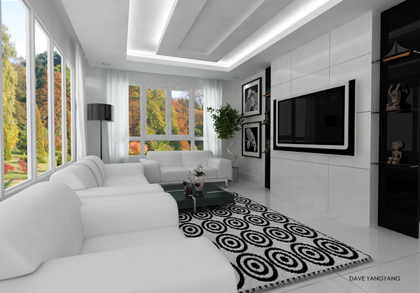 Desain Interior Rumah: Interior Living Room