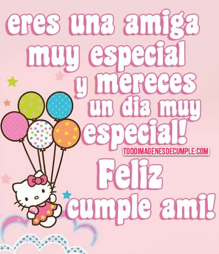 Frases De Felicitaciones De Cumpleaños Para Una Amiga