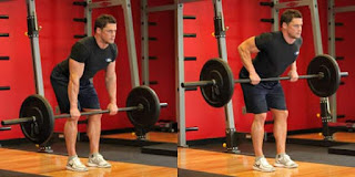 BARBELL BENT OVER ROW