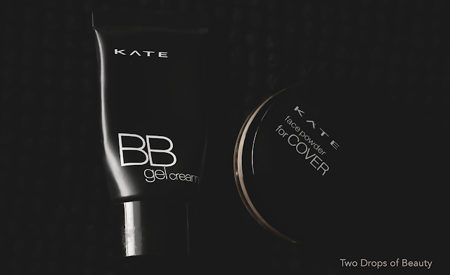 Kanebo KATE review bb gel cream, face powder for cover