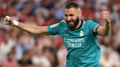 Karim Benzema Drama 5 Gol Tampil Luar Biasa, Real Madrid Comback Setelah Tertinggal 2-0