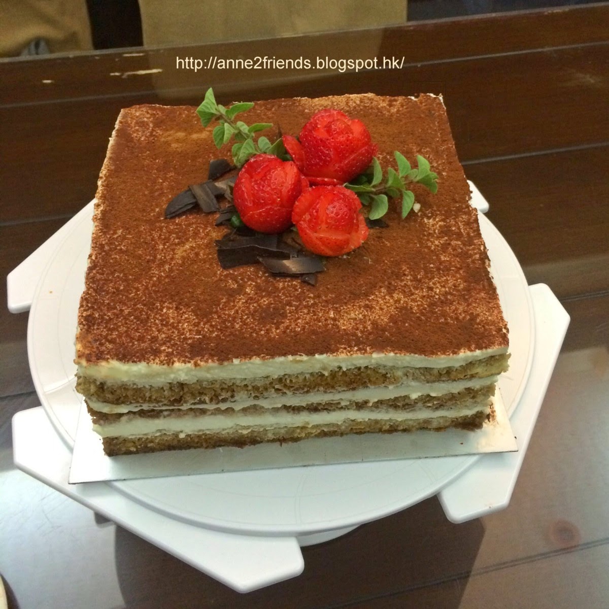 A Slice Of Happiness Tiramisu Cake Using Russian Biskvit