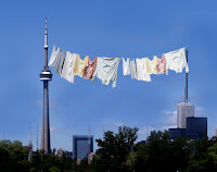 Clothlines over Toronto