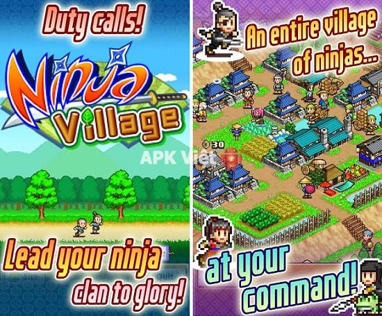 [Kairosoft] Ninja Village v1.0.4 APK: game ngôi làng Ninja cho android