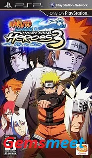Naruto Shippuden Ultimate Ninja Heroes 3 PSP ISO Free Download | 1.26 GB