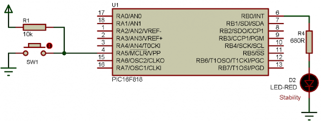 PIC16F818 MCLR Pin As a Digital Input